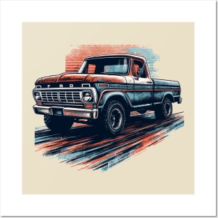 Ford F-100 Posters and Art